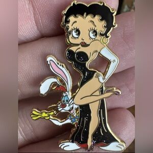 Jessica Rabbit As Betty Boop with Roger Rabbit pin LE 50 Fantasy Pin